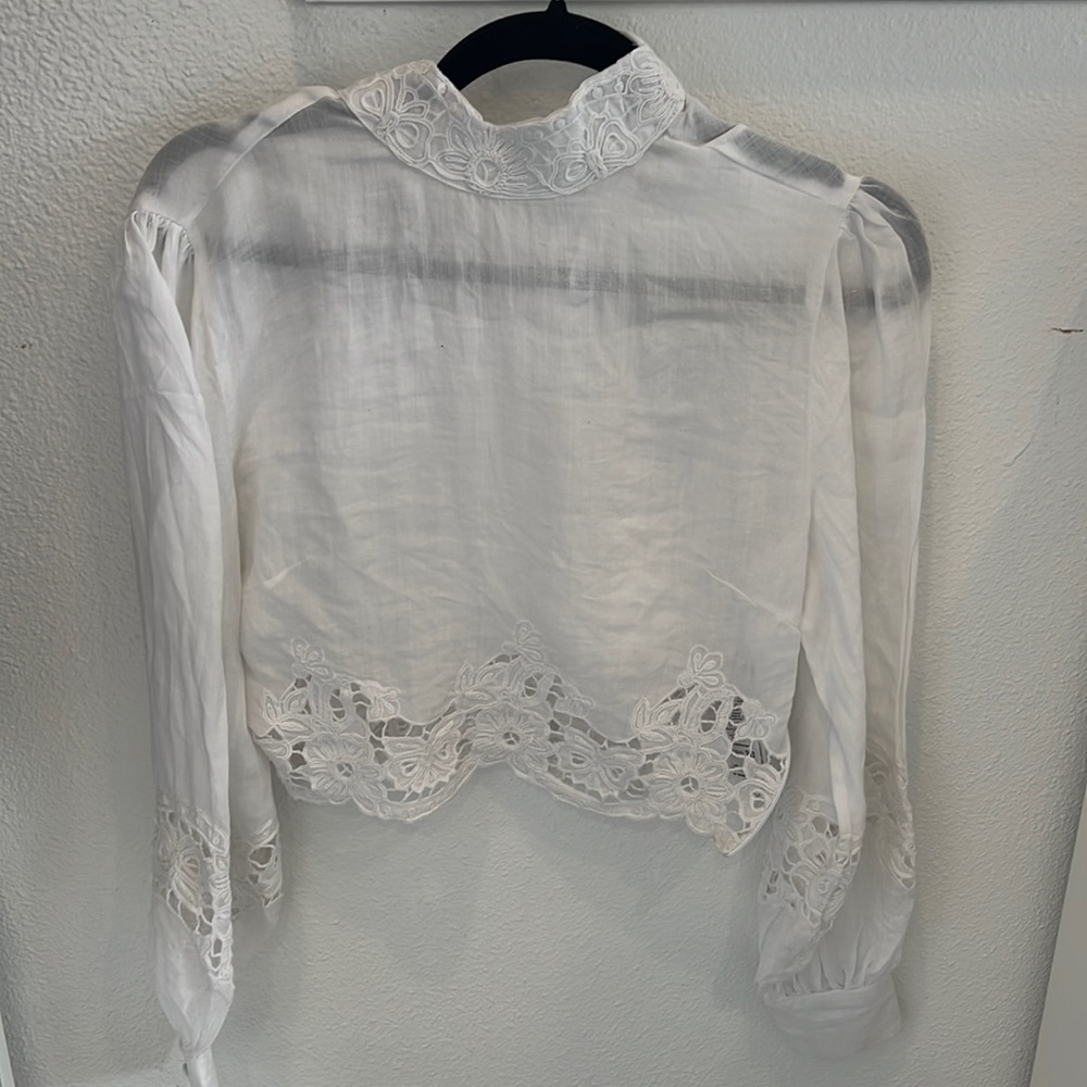 NWT GUESS LS CABRILLO TOP